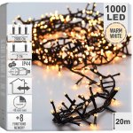 Vánoční osvětlení na stromeček Home Styling Collection venkovní 20 m 501 1000 světel – Hledejceny.cz