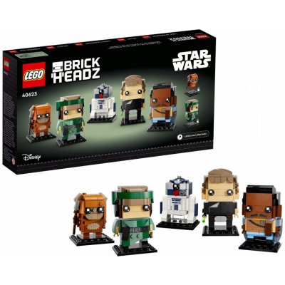 LEGO® BrickHeadz™ Star Wars™ 40623 Hrdinové bitvy o planetu Endor™ – Hledejceny.cz