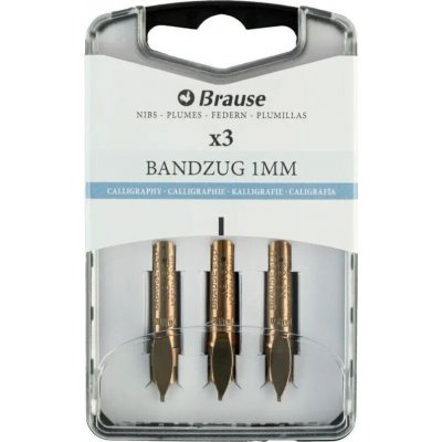 Brause 318010B Kaligrafický hrot 1 mm 3 ks – Zboží Dáma