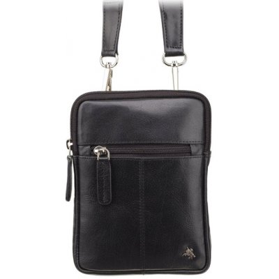 Pánská kožená taška na doklady KT159 černá – Zboží Živě