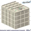 ApoPlast Retenční samonosná hranatá 10m³