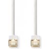 síťový kabel Nedis CCBW85210WT100 Cat 6 F/UTP, RJ45 (8P8C) Zástrčka – RJ45 (8P8C) Zástrčka, 10m, bílý