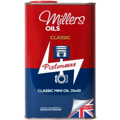 Millers Oils Classic Mini Oil Pistoneeze 20W-50 1 l – Zbozi.Blesk.cz