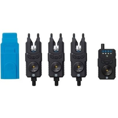 Prologic Sada Signalizátorů LTD Custom SMX MKII Bite Alarm W Covers Set 3+1 Blue – Zboží Dáma