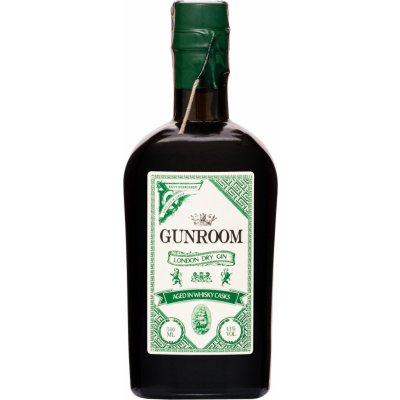 Gunroom London Dry Gin 43% 0,5 l (holá láhev)