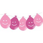 Balonky smajlík visící LED svítící mix – Zboží Dáma