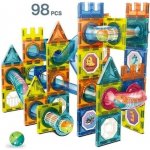 Bavytoy Magnetická stavebnice pro malé děti 98 ks – Zboží Mobilmania