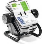 Durable otočný držák vizitek Visifix Rotary černý – Zboží Živě
