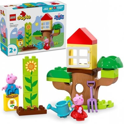 LEGO® DUPLO 10431 Prasátko Peppa – zahrada a dům na stromě – Zbozi.Blesk.cz