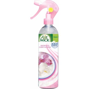 Air Wick Aqua Mist Magnolie & Třešeň tekutý osvěžovač vzduchu rozprašovač 345 ml
