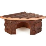 Trixie Jesper Dřevěný dům rohový pro králíka 42 x 15 x 30 cm – Sleviste.cz