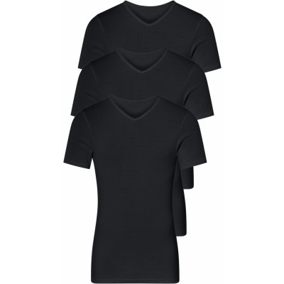 Livergy spodní triko 3 kusy V černá – Zboží Dáma