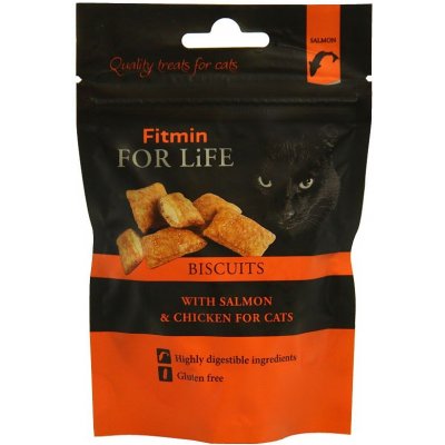 Fitmin For Life cat biscuit salmon & chicken 50 g – Hledejceny.cz