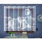 VLCI záclona - 150 x 250 cm – Zboží Mobilmania