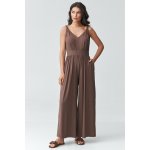 Makadamia dámský overal M925 hnědý – Zboží Dáma