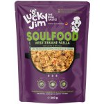 Lucky Jim Soulfood Paella Středomořská paella s lososem a krevetami 300 g – Zbozi.Blesk.cz