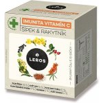 Leros Imunita Vitamín C Šípek & Rakytník 10 x 2 g – Zbozi.Blesk.cz