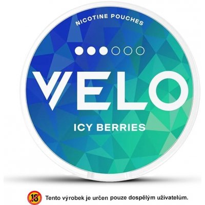 Velo Berry Frost Mini 6 mg/g 20 sáčků – Zboží Dáma