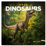 poznámkový Dinosauři 30 x 30 cm 2026 – Sleviste.cz