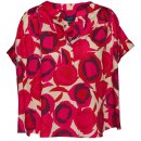 Gant D1 FLUID PRINTED DESERT ROSE TOP růžová