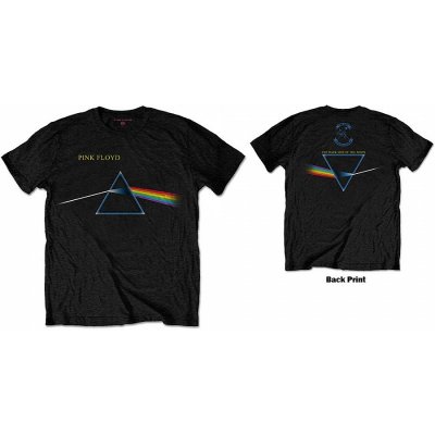 Pink Floyd tričko Dark Side Of The Moon Flipped Black – Zboží Mobilmania