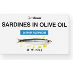 GymBeam Sardinky v olivovém oleji 125 g – Zboží Mobilmania