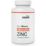 GymBeam Zinek tablety na cucání malina 60 tablet – Hledejceny.cz