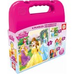 Educa 16508 progressive 4 Cases Disney Princess 25 20 16 12 dílků – Hledejceny.cz
