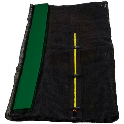 Aga ochranná síť 366 cm 8 tyčí černá síť / tmavě zelená – Zboží Dáma