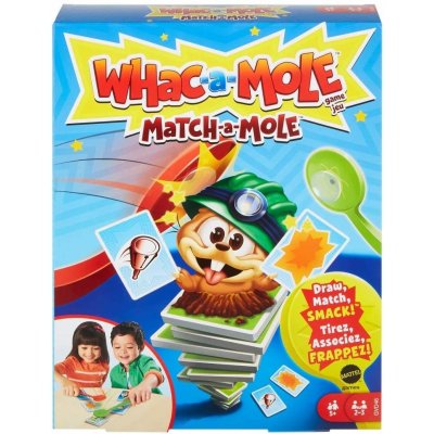 Mattel Whac-A-Mole Match – Hledejceny.cz