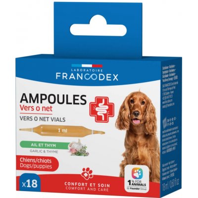 Francodex Intestinal Comfort ampulky pes štěně 18 x 1 ml – Hledejceny.cz