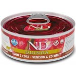 N&D Cat QUINOA Adult Venison & Coconut 80 g – Zboží Mobilmania