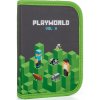 Školní penál Karton P+P 1-patro Playworld prázdný 2 chlopně