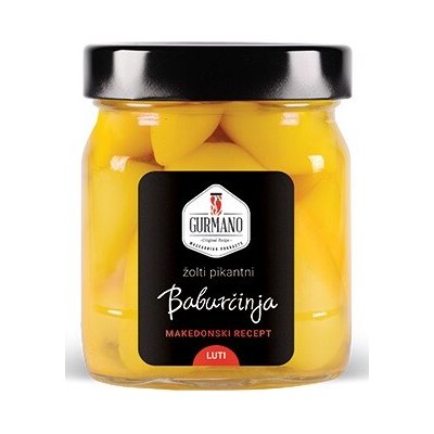 Gurmano Žluté papričky 250 g – Zboží Dáma
