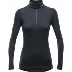 Devold dámský rolák s dlouhým rukávem a zipem duo active merino 210 Zip Neck black – Hledejceny.cz