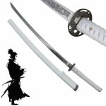 Chladné Zbraně Bílá katana "SPIRIT OF SAMURAI" – Zboží Mobilmania