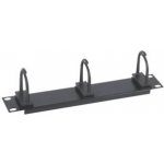 Vyvazovací panel XtendLan PP01-CB Vyvazovací panel, 10", 1U, 3x plastová úchytka PP01-CB – Hledejceny.cz