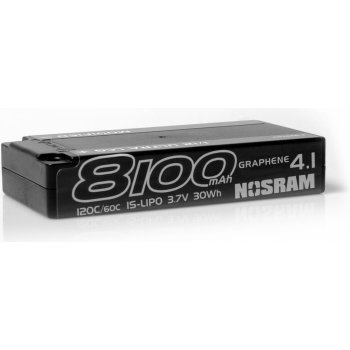NOSRAM 8100 G4.1 1/12 1S 120C/60C 3.7 LiPo 1/12 Competition Car Line Hardcase