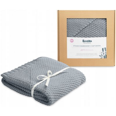 BAMBOO DEKA ZAVINOVAČKA S KAPUCÍ 100% GIFT GRAFITOVÁ – Hledejceny.cz