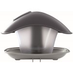 HUKA krmítko pro ptáky BIRDYFEED SQUARE šedý kámen 24,8 cm – Zboží Dáma