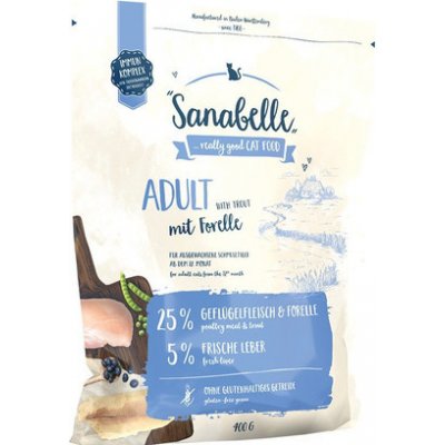 Bosch Sanabelle Adult Trout 0,4 kg – Zboží Mobilmania