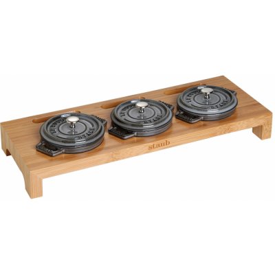 Staub Stojan pro 3 mini hrnce 10 cm – Zbozi.Blesk.cz