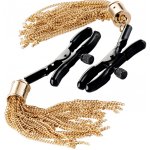 GP Accents Skřipce na bradavky TASSEL TEASE zlaté – Zboží Dáma