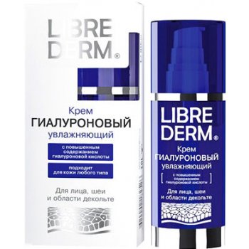 Librederm krém na obličej krk a dekolt s kys. hyaluronovou 50 ml