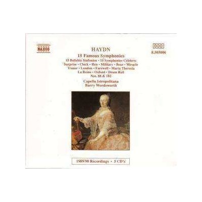 5 Joseph Haydn - Symphonien Nr.44,45,48,82,83,85,88,92,94,96,100-104 CD – Hledejceny.cz