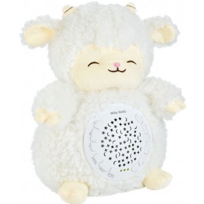 Milly Mally plyšový usínáček ovečka s projektorem bílá – Hledejceny.cz