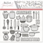 Aladine Diářová razítka Bullet journal Kuchařka – Sleviste.cz