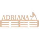 ČistéDřevo Dřevěný věšák na medaile tenis Zvolte Žena – Hledejceny.cz