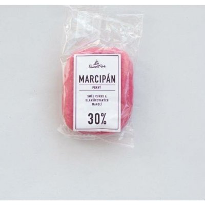 Dortisimo SweetArt Pravý marcipán růžový 30% mandlí 150 g – Sleviste.cz