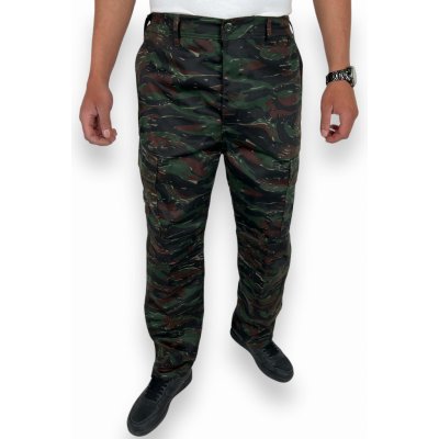 Huage pánské plátěné kalhoty vojenské